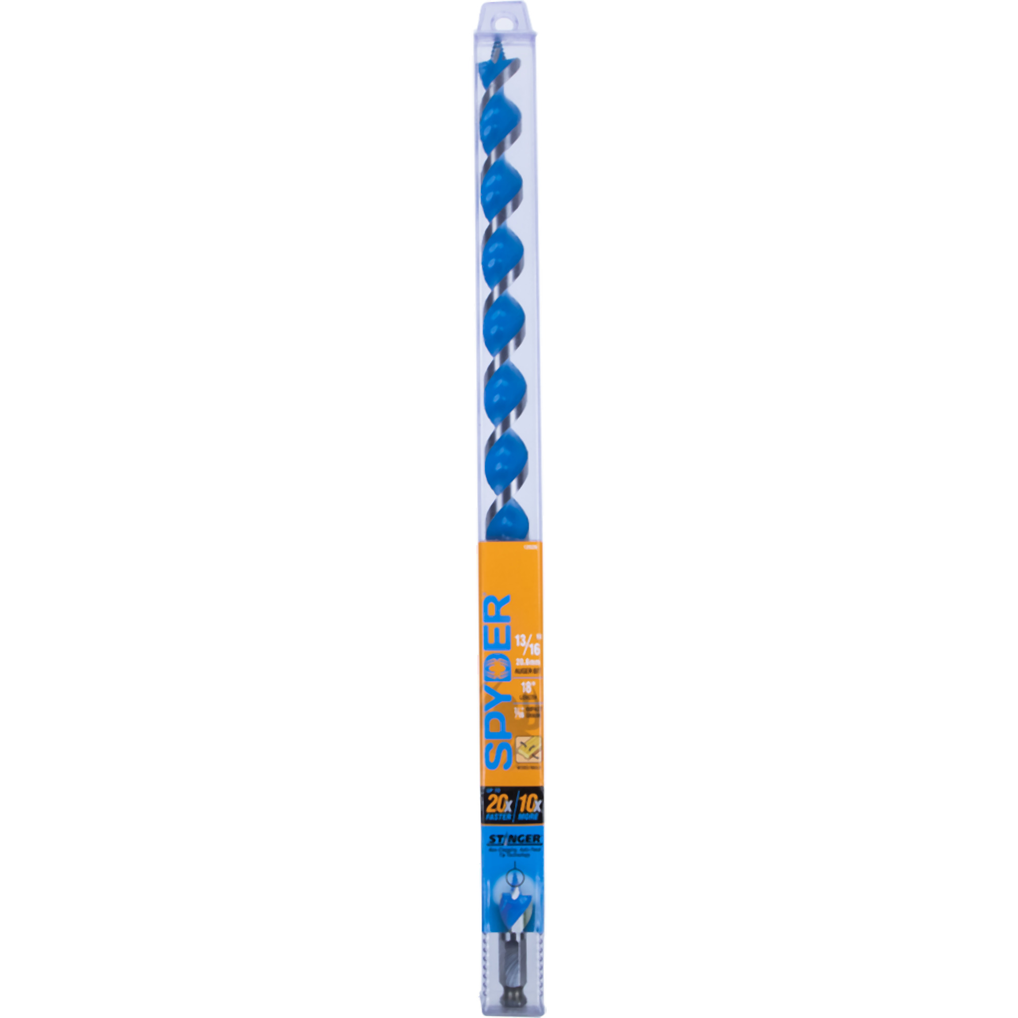 SPYDER Stinger™, 13/16in. X 18in. Stinger Auger Bit, Included (qty.) 1 Model# 12026